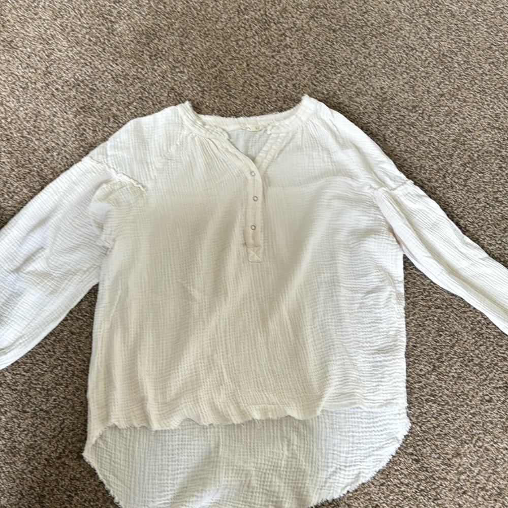Oversized Linen Shirt